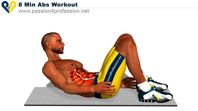 8 Min Abs Workout to Get a 6 Pack