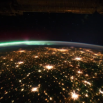 Time Lapse View from Space, Fly Over Earth