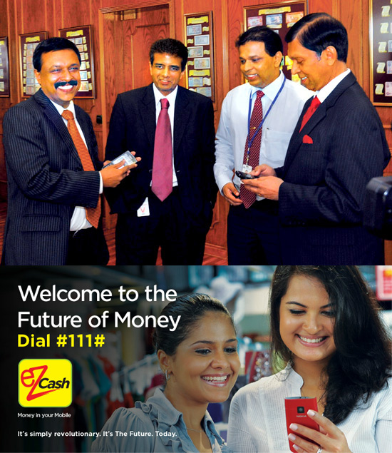 ezCash (Mobile Money) introduces to Sri Lanka by Dialog