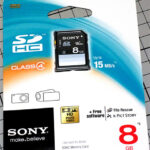 Sony SD-HC 8GB Memory Card – Class4
