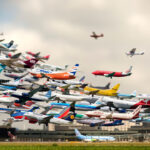 Amazing Multiple Exposure – Airport Takeoffs