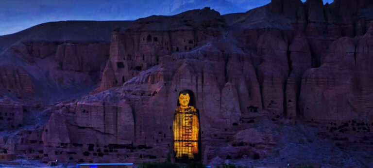 Bamiyan Buddhas back in laser Hologram form