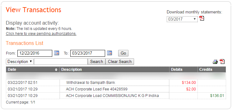 Payoneer to Sampath Bank Sri Lanka - My First Transaction